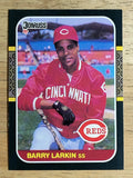 1987 Donruss #492 Barry Larkin RC (NM)