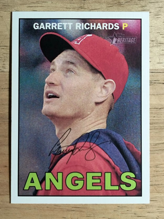 2016 Topps Heritage #321 Garrett Richards