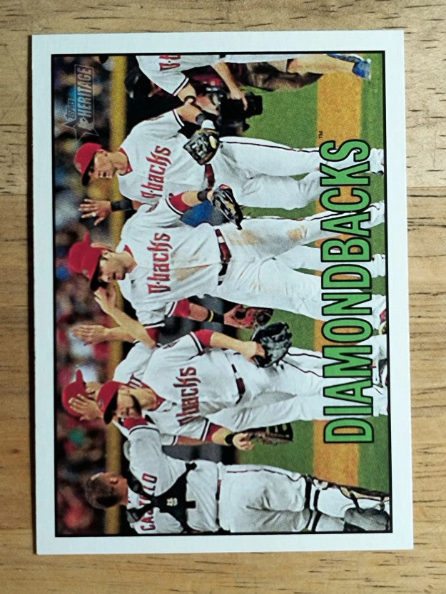 2016 Topps Heritage #366 Arizona Diamondbacks