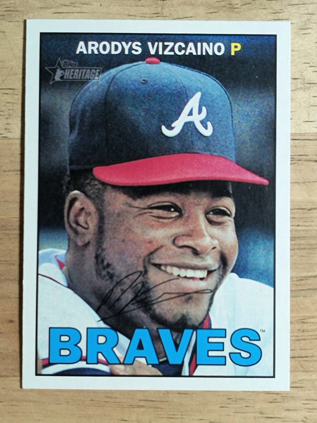 2016 Topps Heritage #381 Arodys Vizcaino
