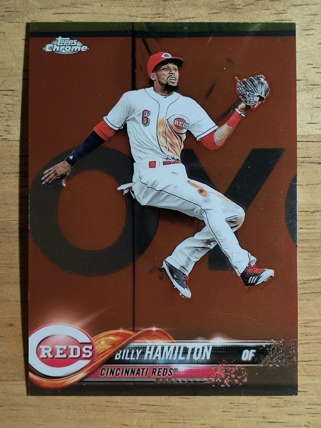 2018 Topps Chrome #15 Billy Hamilton