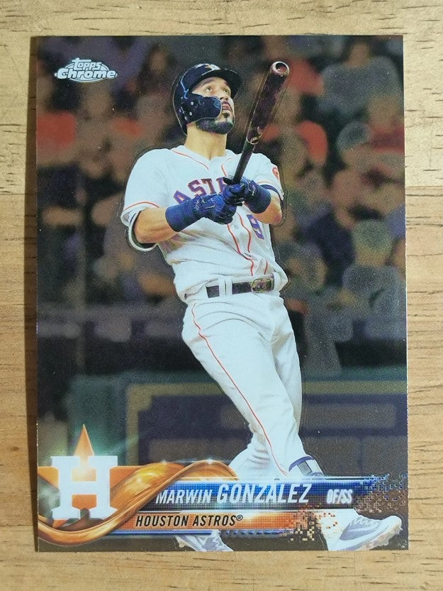 2018 Topps Chrome #38 Marwin Gonzalez