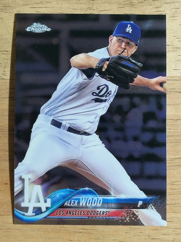 2018 Topps Chrome #39 Alex Wood