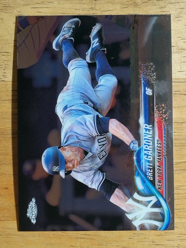 2018 Topps Chrome #109 Brett Gardner