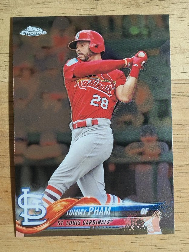 2018 Topps Chrome #118 Tommy Pham