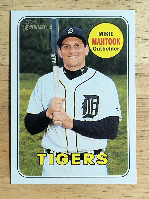 2018 Topps Heritage #68 Mikie Mahtook
