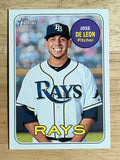2018 Topps Heritage #383 Jose de Leon
