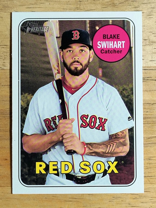 2018 Topps Heritage #531 Blake Swihart