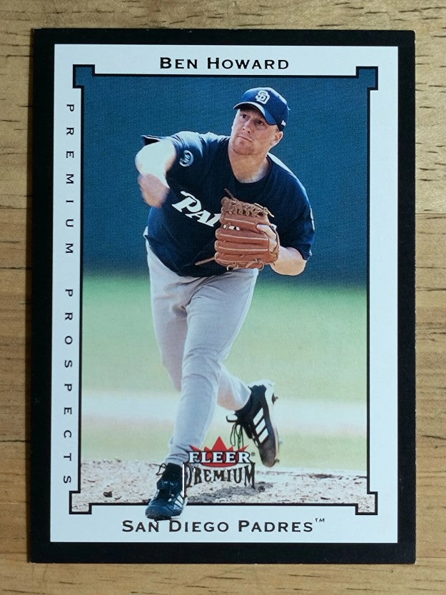 2002 Fleer Premium #248 Ben Howard UPD RC