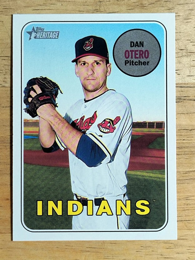 2018 Topps Heritage #565 Dan Otero
