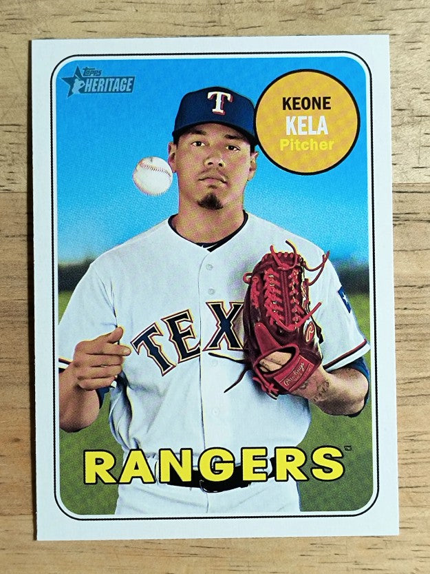 2018 Topps Heritage #609 Keone Kela