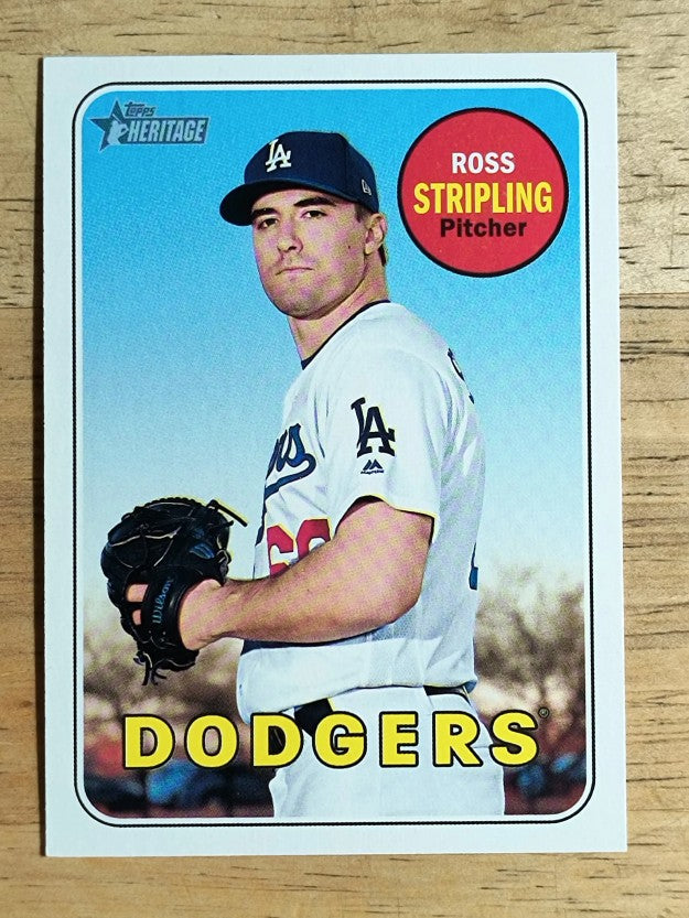 2018 Topps Heritage #621 Ross Stripling