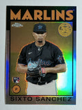 2021 Topps Chrome '86 Topps #86BC12 Sixto Sanchez
