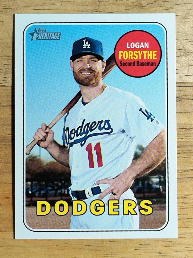 2018 Topps Heritage #638 Logan Forsythe