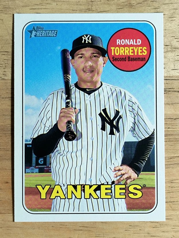 2018 Topps Heritage #642 Ronald Torreyes