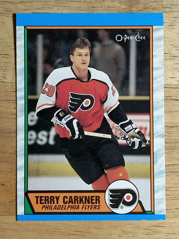 1989-90 O-Pee-Chee #3 Terry Carkner RC