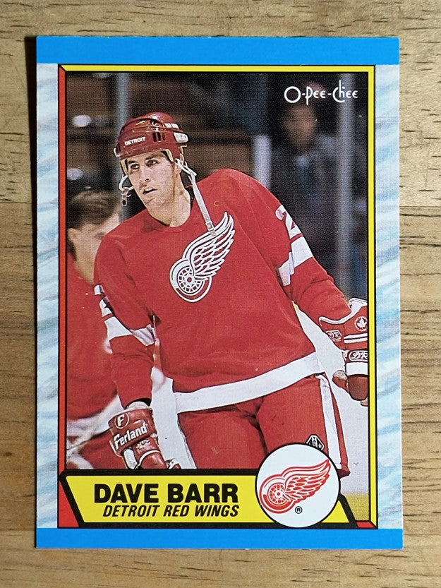 1989-90 O-Pee-Chee #13 Dave Barr