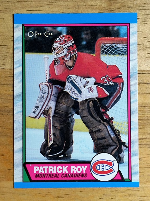 1989-90 O-Pee-Chee #17 Patrick Roy