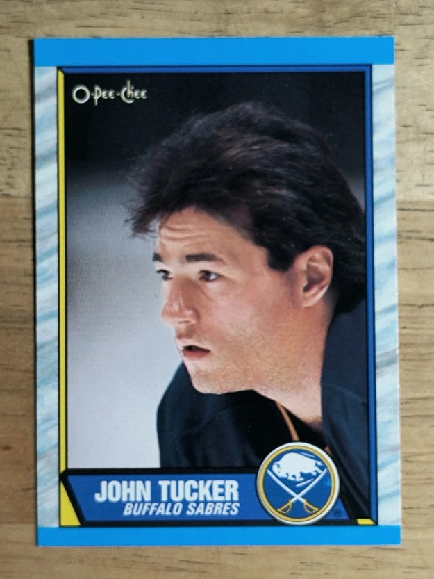 1989-90 O-Pee-Chee #37 John Tucker