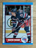 1989-90 O-Pee-Chee #39 David Shaw