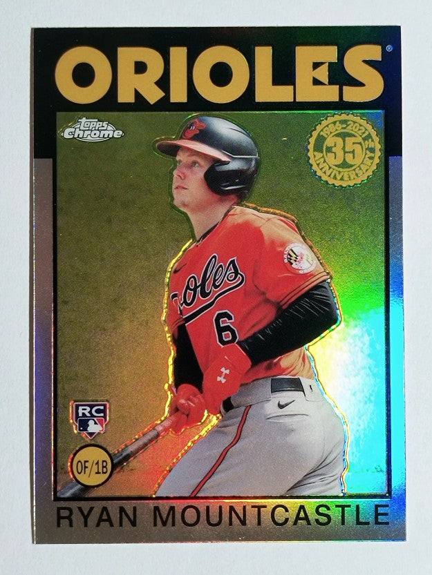 2021 Topps Chrome '86 Topps #86BC17 Ryan Mountcastle