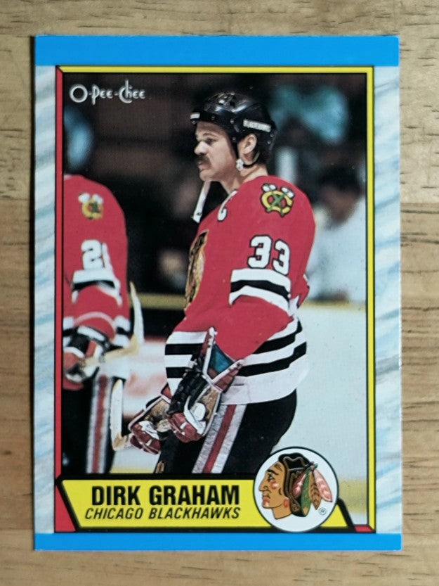 1989-90 O-Pee-Chee #52 Dirk Graham