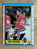 1989-90 O-Pee-Chee #52 Dirk Graham