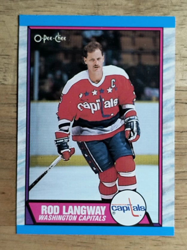 1989-90 O-Pee-Chee #55 Rod Langway