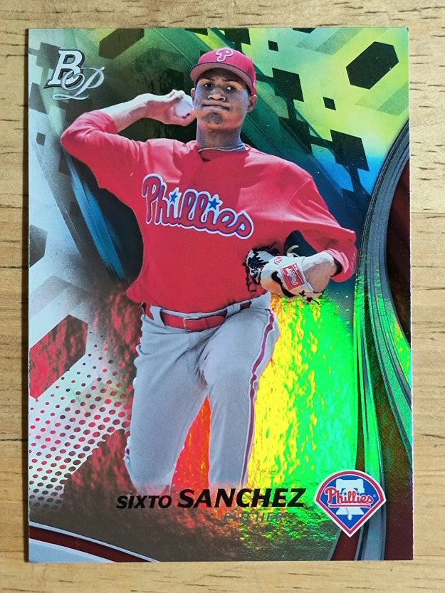 2017 Bowman Platinum Top Prospects #TPSS Sixto Sanchez