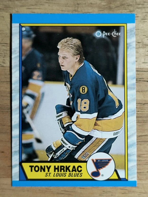1989-90 O-Pee-Chee #64 Tony Hrkac