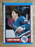 1989-90 O-Pee-Chee #66 Carey Wilson