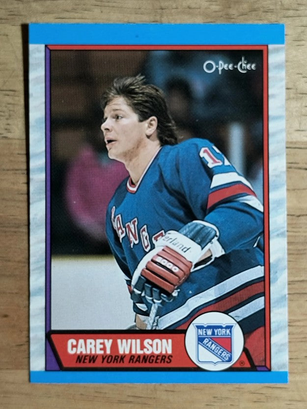 1989-90 O-Pee-Chee #66 Carey Wilson