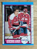 1989-90 O-Pee-Chee #67 Stephen Leach RC