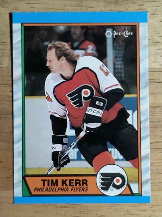 1989-90 O-Pee-Chee #72 Tim Kerr