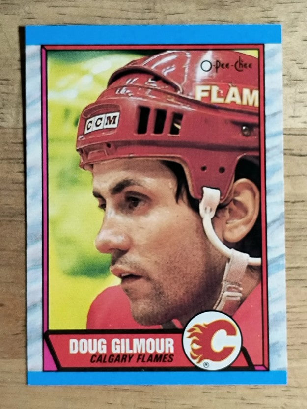 1989-90 O-Pee-Chee #74 Doug Gilmour