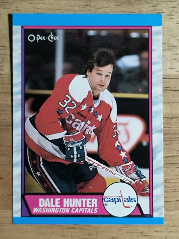 1989-90 O-Pee-Chee #76 Dale Hunter