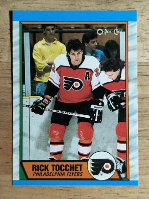 1989-90 O-Pee-Chee #80 Rick Tocchet