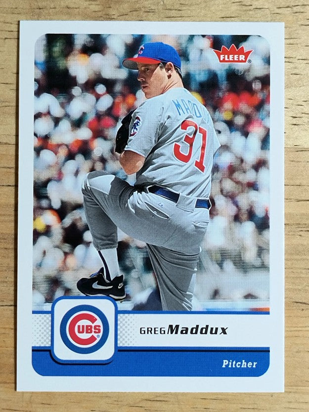 2006 Fleer #101 Greg Maddux