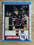 1989-90 O-Pee-Chee #90 James Patrick