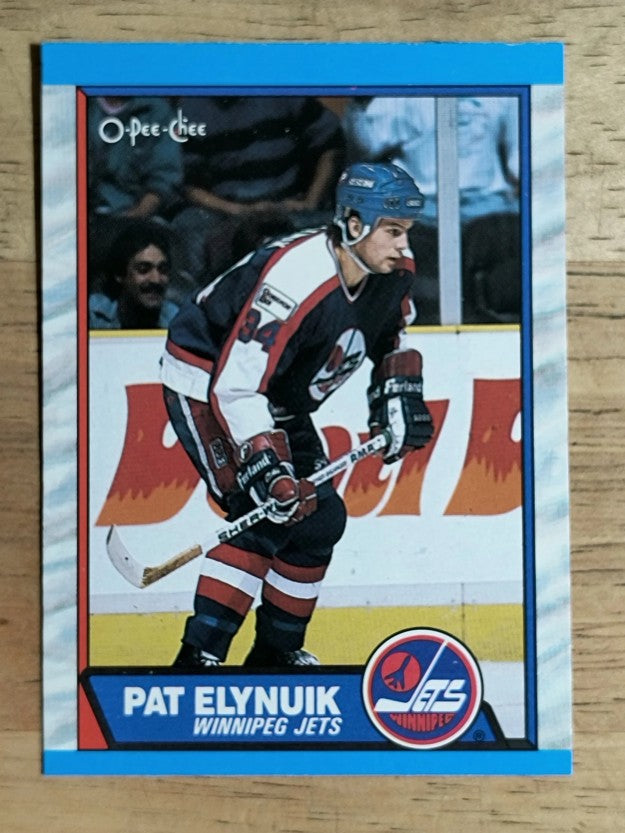 1989-90 O-Pee-Chee #94 Pat Elynuik RC