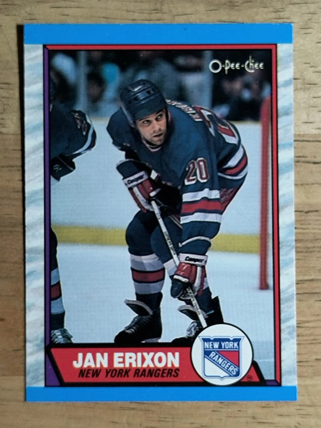 1989-90 O-Pee-Chee #96 Jan Erixon