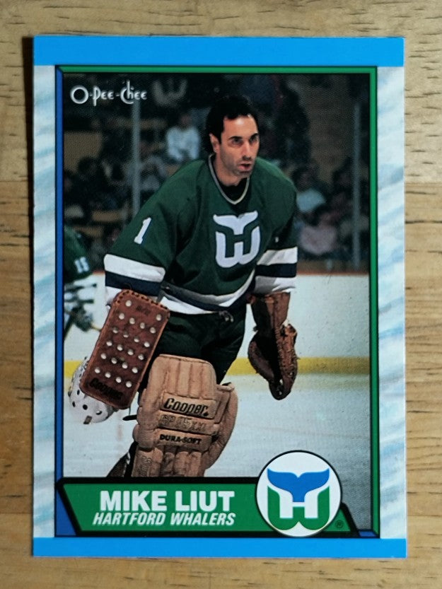1989-90 O-Pee-Chee #97 Mike Liut