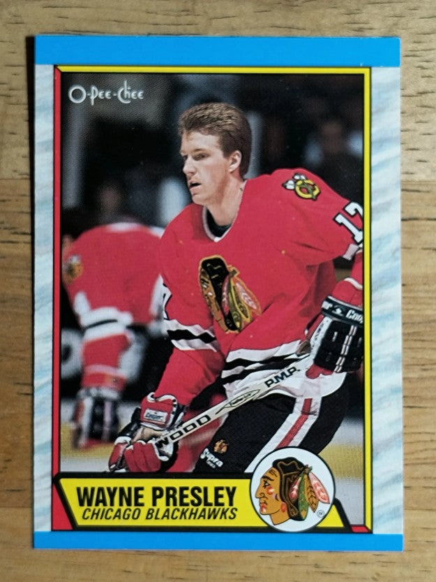 1989-90 O-Pee-Chee #98 Wayne Presley
