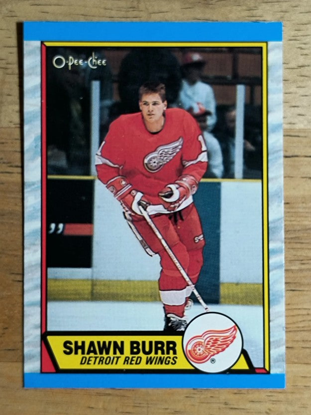 1989-90 O-Pee-Chee #101 Shawn Burr