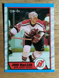 1989-90 O-Pee-Chee #102 John MacLean