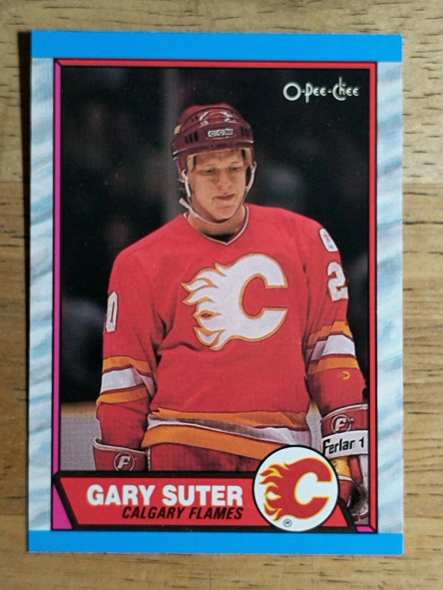 1989-90 O-Pee-Chee #108 Gary Suter