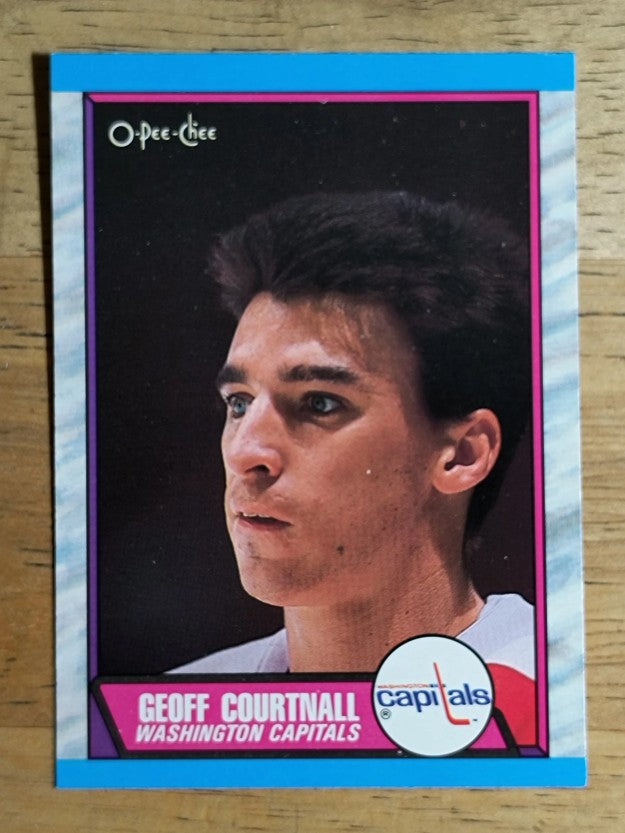 1989-90 O-Pee-Chee #111 Geoff Courtnall RC