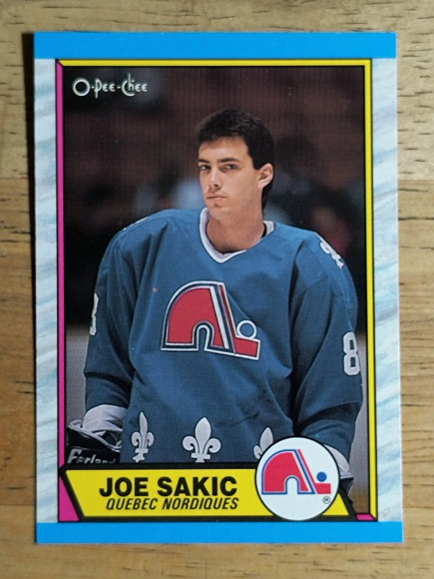 1989-90 O-Pee-Chee #113 Joe Sakic RC