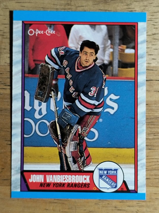 1989-90 O-Pee-Chee #114 John Vanbiesbrouck