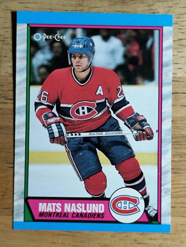 1989-90 O-Pee-Chee #118 Mats Naslund